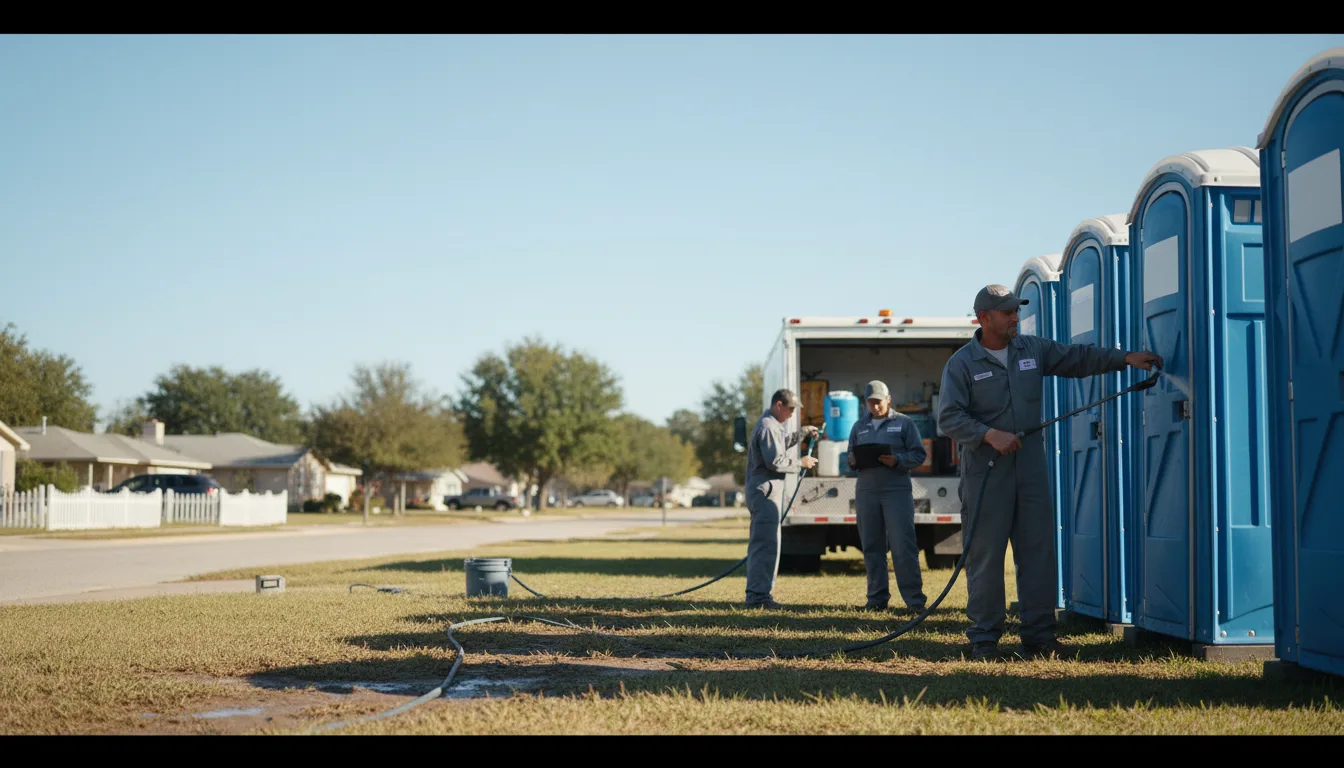 Long-Term Portable Toilet Rental in Dodge, WI near me
